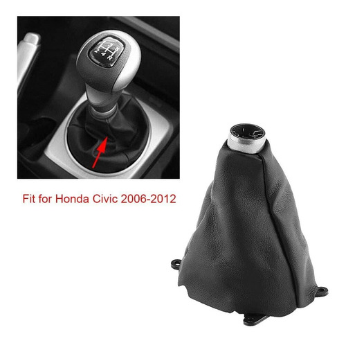 Funda Palanca Velocidades Honda Civic 2006 2007 2008 2009 Foto 6