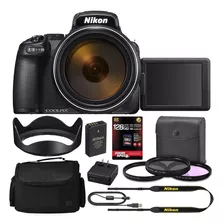 Nikon Pro Kit Coolpix P1000 128gb 4k Aom A Pedido