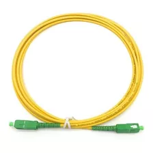 Cable Patch Cord Ftth, Fibra Óptica Sc/apc A Sc/apc, Sm 3mts