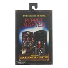 Figura Ultimate Six Shooter & Jester - Puppet Master Neca
