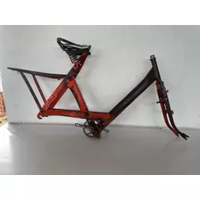 Quadro E Garfo Bicicleta Solex Francesa Antigo