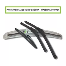 Palheta Limpador Parabrisa Silicone Audi Dianteira+traseira