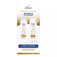 Dove Juego De Champú Y Acondicionador, Dermacare, Sequedad.