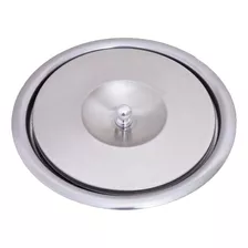 Lixeira De Embutir 3 Litros Pia Aço Inox Aluminio P/cozinha 