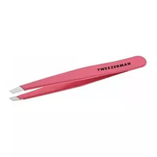 Pinza Tweezerman Fashion Color Slant, Geranio, 1 Unidad