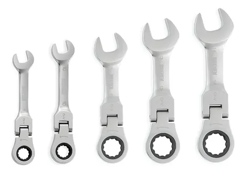 Llaves Combinadas Crique Artic Cortas Bremen 5pz 8a14mm 8263 Gris