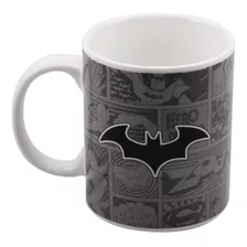Caneca Porcelana Batman 300ml - Liga Da Justiça