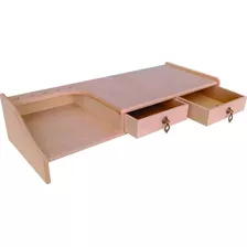 Suporte De Mesa Para Monitor Organizador Elevado