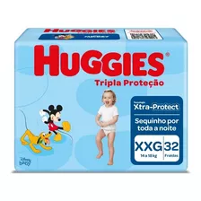 Fraldas Huggies Tripla Proteção M 42 U