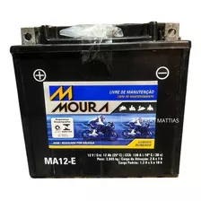 Bateria Auxiliar Da Mercedes 12v 12ah A0009829609 Moura