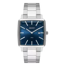 Relógio Orient Masculino Quadrado Prata Gbss1056 