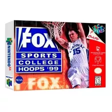 Fox Sports College Hoops´99 Americano Graduado P1-88 P/ N64