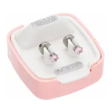 Abridor Acero Quirurgico 316l, Marca Dimar, Piedra Rosa 3mm.