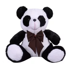 Urso De Pelúcia 50cm G Com Laço De Cetim Varias Cores