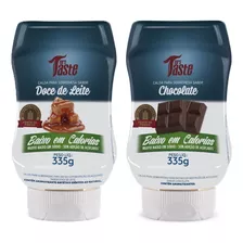 Kit Calda Doce De Leite + Calda Chocolate - Mrs Taste 335g