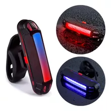 Sinalizador Traseiro Bike Luz Led Recarregável Bicicleta