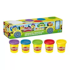 Play Doh Vuelta A Clases Pack X5 Hasbro Plastilinas