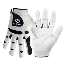 Guante De Golf Bionic Ggnmrm Medium Blanco Mano Derecha