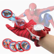 Guante Lanza Tazos Spiderman Juguete Para Niños