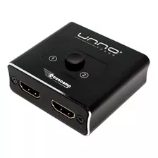 Splitter / Switch Hdmi 4k Unno Bidireccional De 2 Puertos 