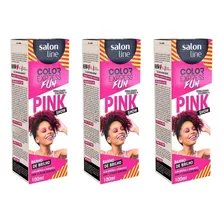 S. Line Color Express Fun Pink Show Tonaliz 100g (kit C/03)