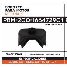 Soporte Motor Trasero International 