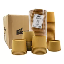 Caja Envase Kraft Biocup 500 Ml 500 Piezas (sin Tapa) 