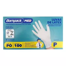 Kit 3 Caixas De Luvas Latex Para Procedimento Tamanho P