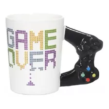 Taza Tazon Gamer De Ceramica Game Over Control