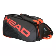 Bolso Paletero Pro Padel 50 Negro Rojo Head