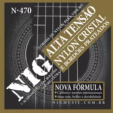 Cuerdas Nylon Nig De Alta Tensión Con Bola Para Guitarra Clásica