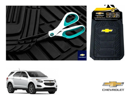 Tapetes Uso Rudo Logo Chevrolet Equinox 2010 A 2017 Original Foto 3