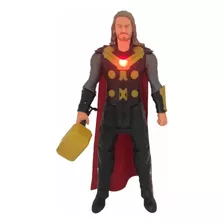 Muñeco Thor Avengers Articulado Con Luz Y Sonidos Unico 30cm