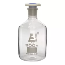 Eisco Botella De Reactivo De Vidrio De 16.9 Fl Oz (16.9 Oz)