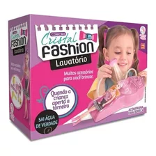 Brinquedo Infantil Lavatorio Cristal Fashion Mais Boneca