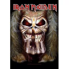 Bandera Tela Poster Iron Maiden The Finger Candle 