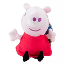 Peppa Pig - Pelúcia De 15 Cm - Peppa