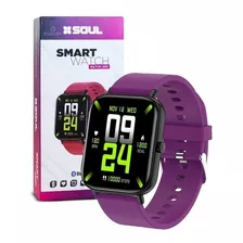 Smart Watch Match 200 Sport Soul Band Control Ritmico Color De La Caja Violeta Oscuro Color De La Malla Violeta