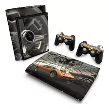 Skin Para Ps3 Super Slim Adesivo - Modelo 073