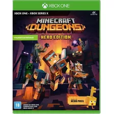 Minecraft Dungeons Herd Edition Mídia Física Xbox One