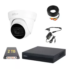 Kit Dvr 8 Canales Cámara Domo 1080p Disco De 2 Tb