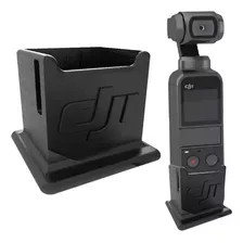 Suporte Base Dji Osmo Pocket Para Tripé 1/4 Rosca Cor Preto