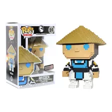 Funko Pop Raiden #14 Gamestop Mortal Kombat X 8-bit Games