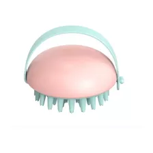 Brush Escova Massageadora Para Couro Cabeludo Em Silicone