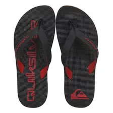 Chinelo Quiksilver Layback Rubber Ocean Red