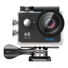 Câmera De Vídeo Eken H9r Sport 4k Capacete Controle - Preta