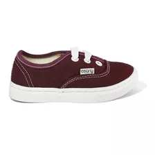 Tenis Ebony Casual Lona Infantil Niño Niña 15 Al 21