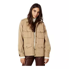 Campera Gabardina Mujer Wanama Big Annete Ii Sin Capucha