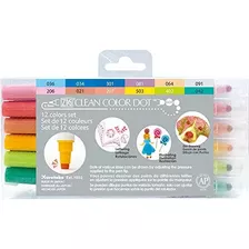 Kuretake Clean Color Dot Pens Rotulador A Base De Agua, Jueg