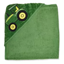 John Deere - Toalla Con Capucha Para Bebé, Niño, Color Verde